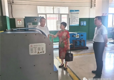 南安市科技局局長李紅婷一行蒞臨閩旋科技考察指導
